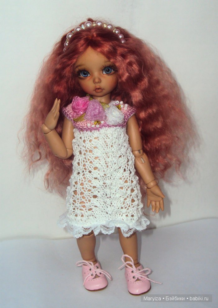 Новая коллекция вязаных летних нарядов (фото 9)