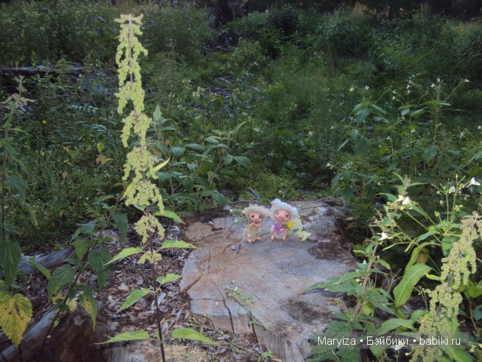 Прогулка по лесу — Игрушки в смешанной технике (мех и глина): Арт (фото 10)