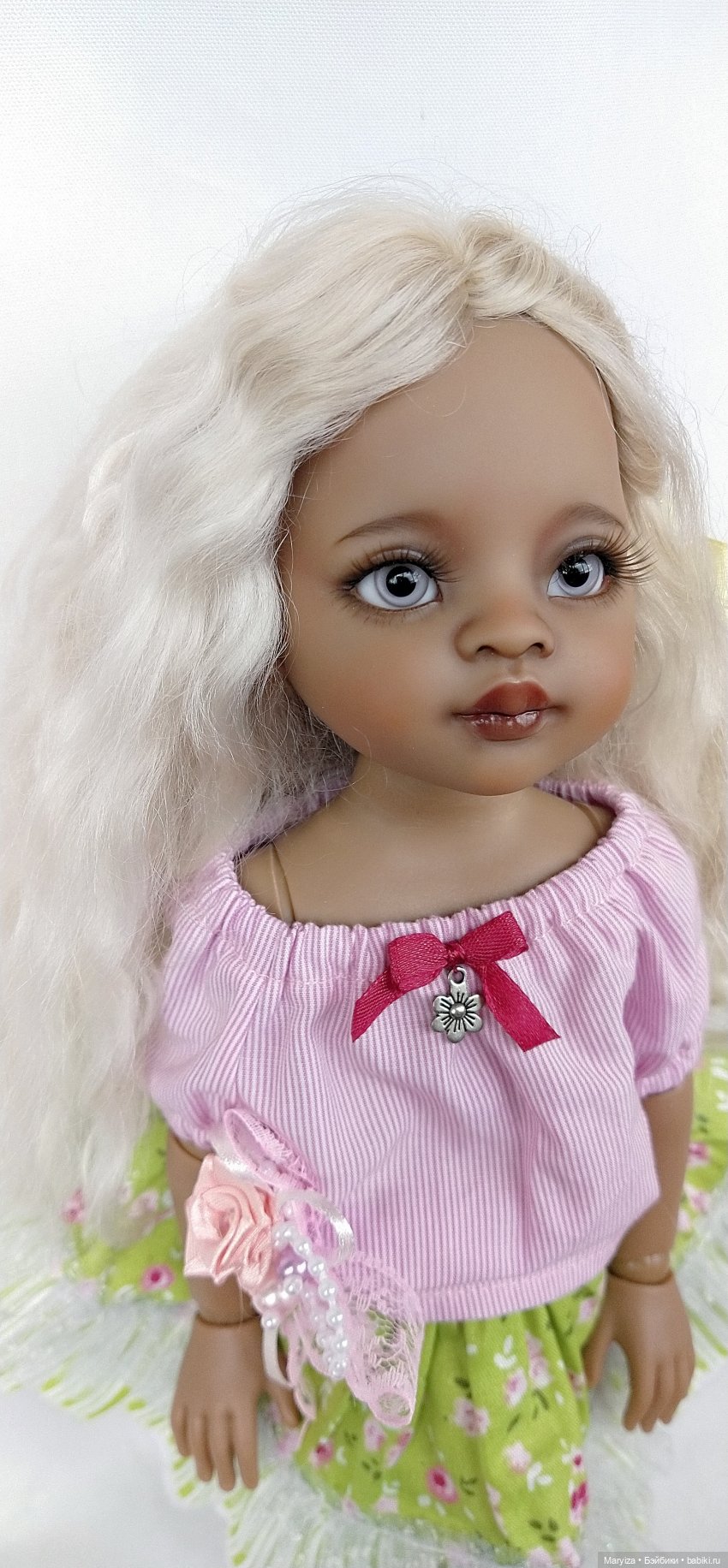 Знойная мулаточка Мали ООАК (фото 2)