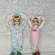 Шарнирные зайки ООАК