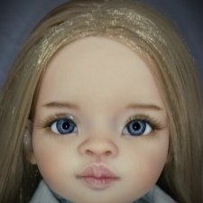 Маника Рапунцель на шарнирном теле из полиуретана