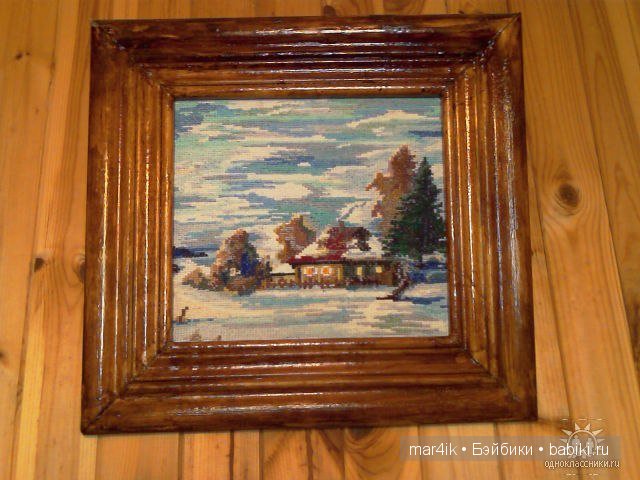 Церкви, иконы, пейзажи и другие вышивки (фото 5)