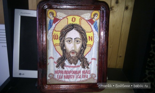 Церкви, иконы, пейзажи и другие вышивки (фото 9)