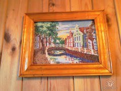 Церкви, иконы, пейзажи и другие вышивки (фото 7)