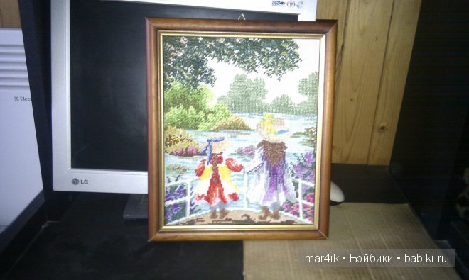 Церкви, иконы, пейзажи и другие вышивки