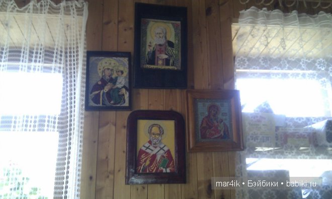 Церкви, иконы, пейзажи и другие вышивки (фото 10)