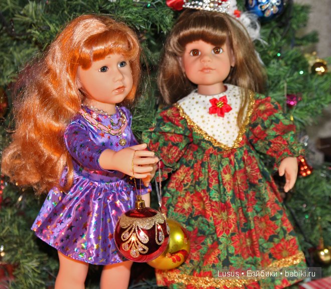 Первый раз Новый год. Игровые куклы Готц (фото 5)