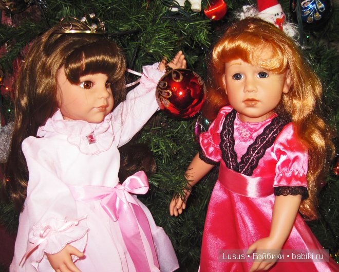 Первый раз Новый год. Игровые куклы Готц (фото 10)