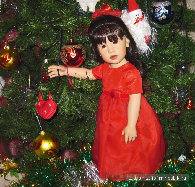 Первый раз Новый год. Игровые куклы Готц (фото 7)