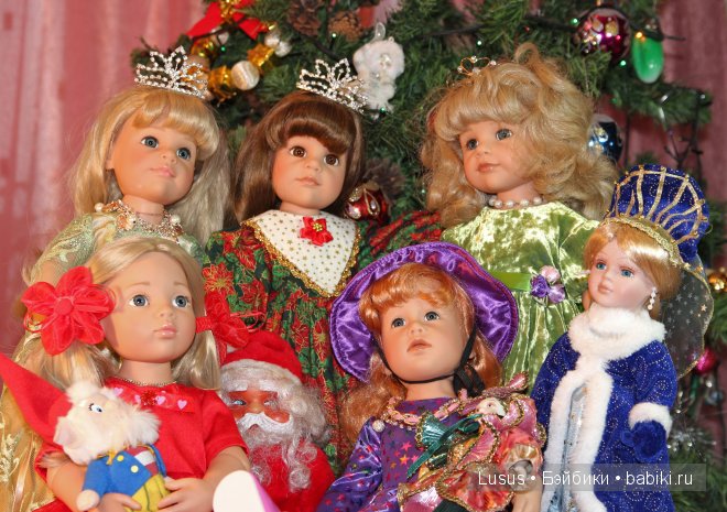Первый раз Новый год. Игровые куклы Готц (фото 3)