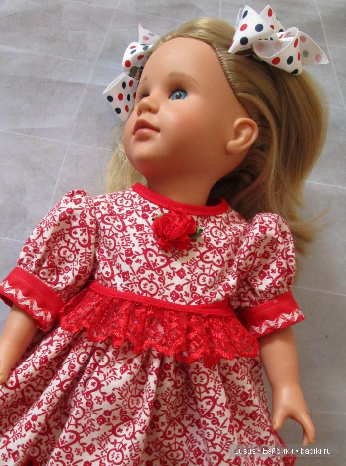 Платье для Катюши Effanbee, Кати Готц , Marie Gotz