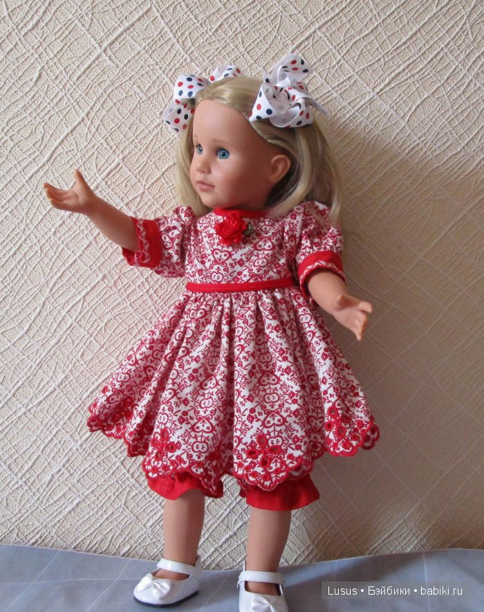 Платье для Катюши Effanbee, Кати Готц , Marie Gotz | Бэйбики Платье для Катюши Effanbee, Кати Готц , Marie Gotz (фото 2)