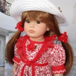 Платье для Катюши Effanbee, Кати Готц , Marie Gotz