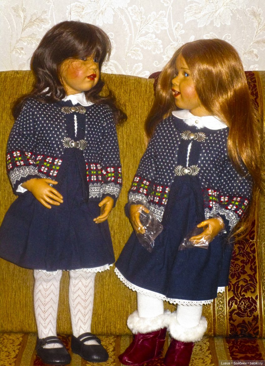Достала из коробок кукол Готц (фото 7)