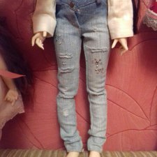 Продам красивые джинсы на минифи и кукол с подобным размером.