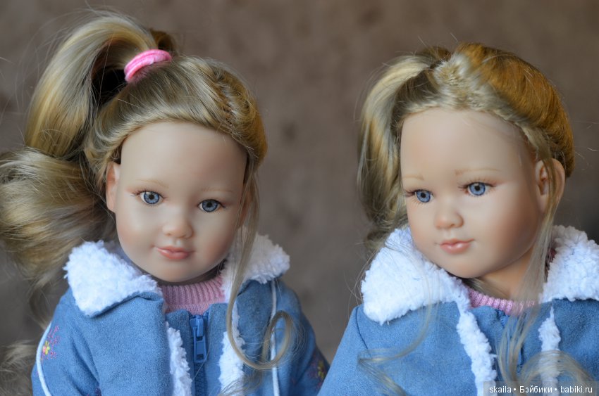 Лиззи и Бетти. Двойняшки Lisbeth из серии Kidz N Cats от Sonja Hartmann
