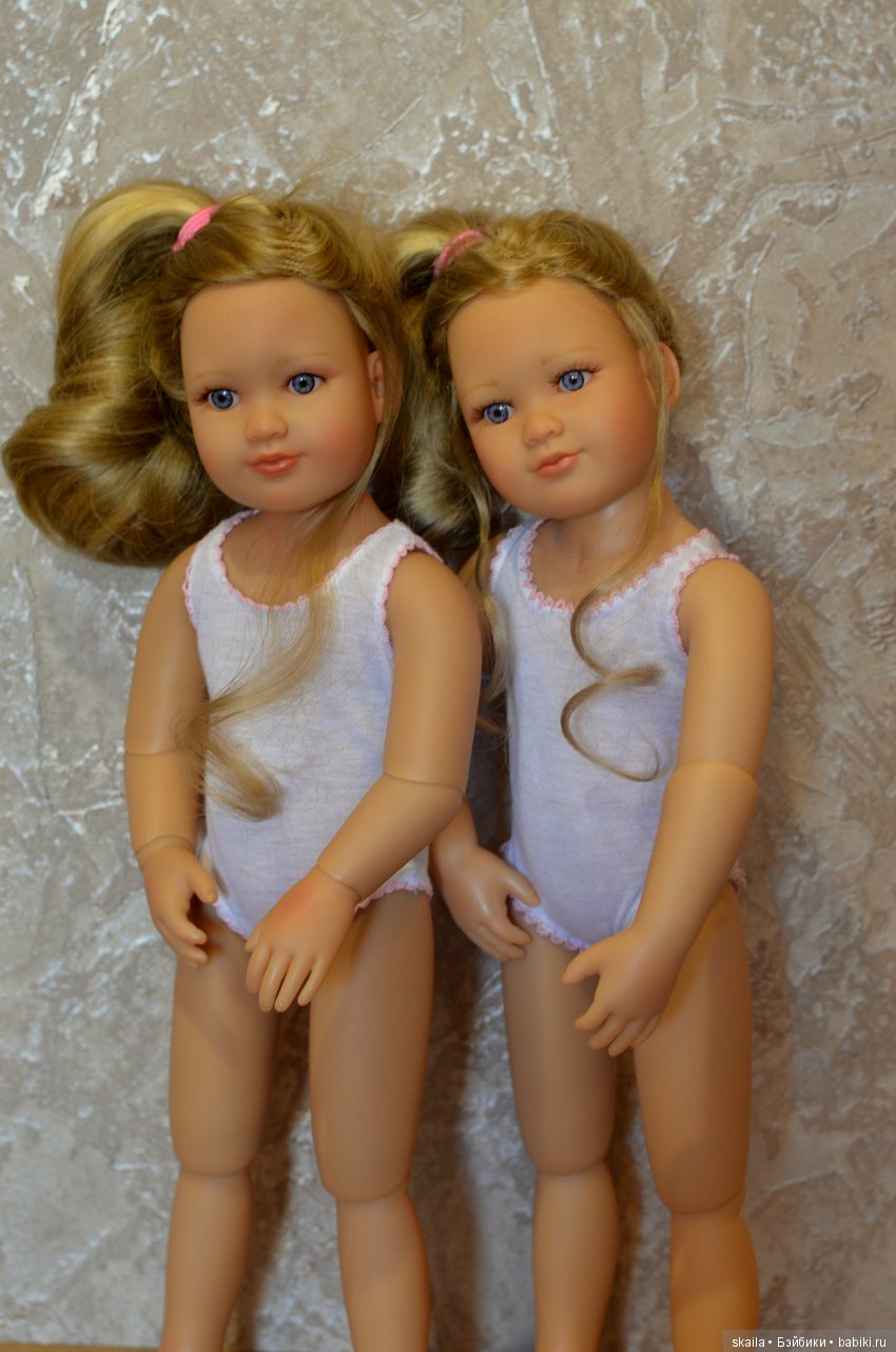 Лиззи и Бетти. Двойняшки Lisbeth из серии Kidz N Cats от Sonja Hartmann