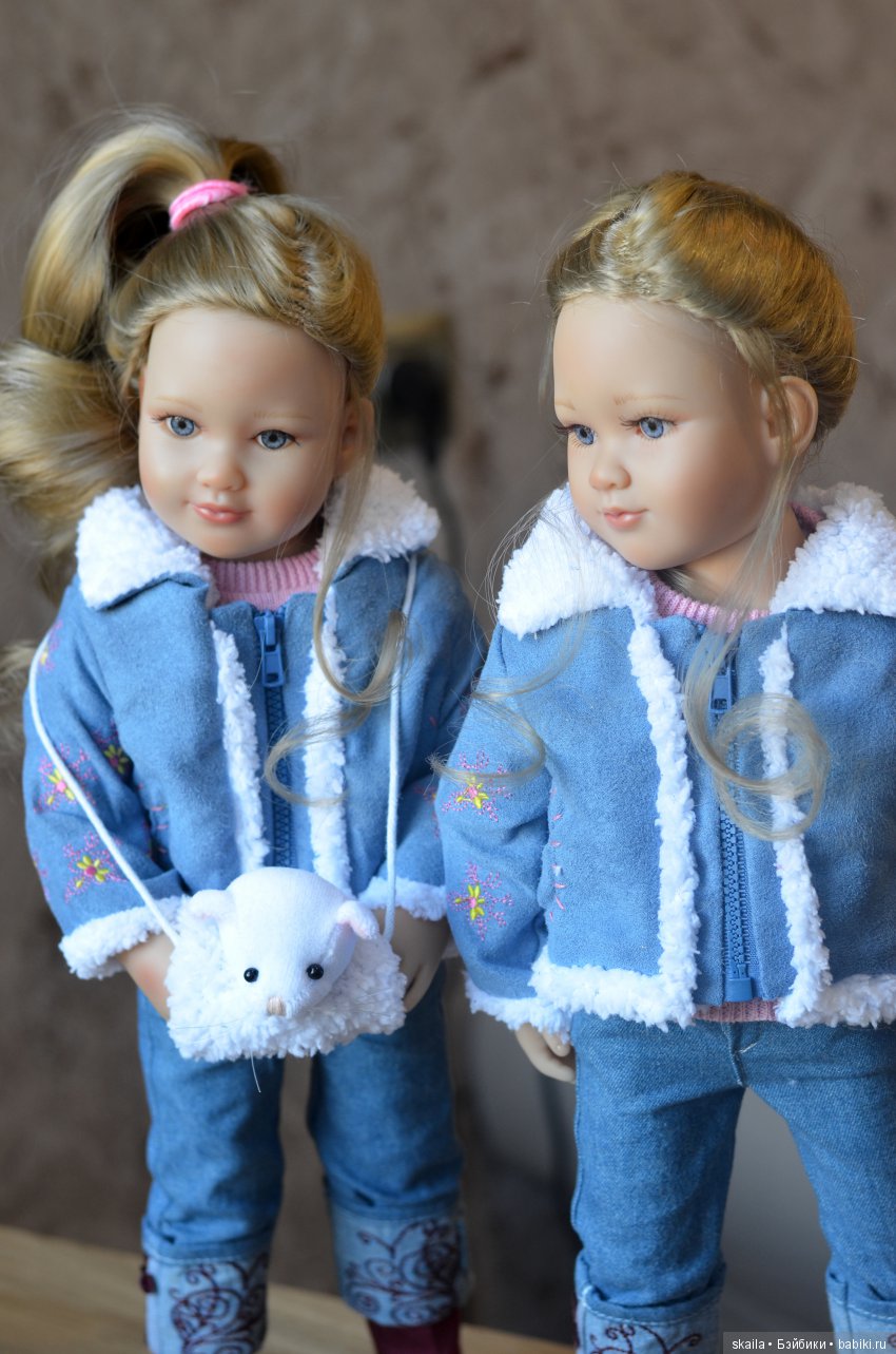 Лиззи и Бетти. Двойняшки Lisbeth из серии Kidz N Cats от Sonja Hartmann