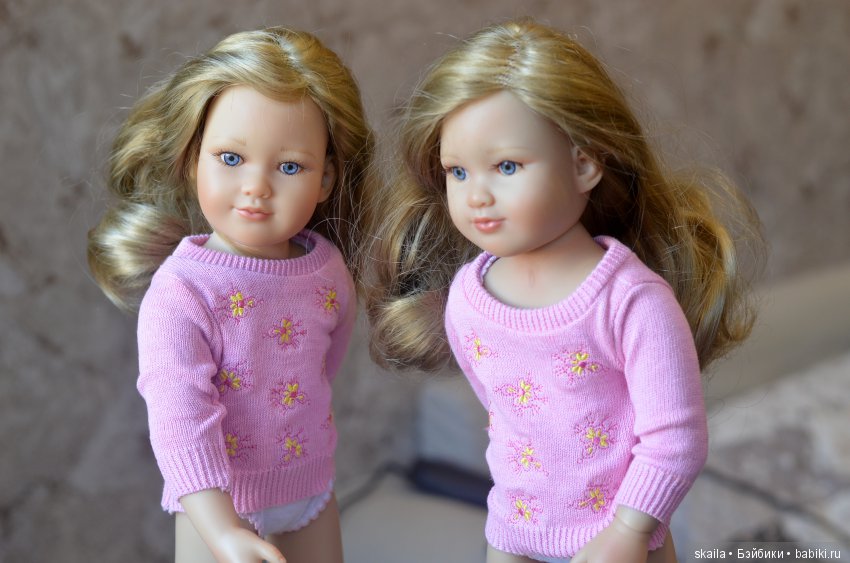 Лиззи и Бетти. Двойняшки Lisbeth из серии Kidz N Cats от Sonja Hartmann