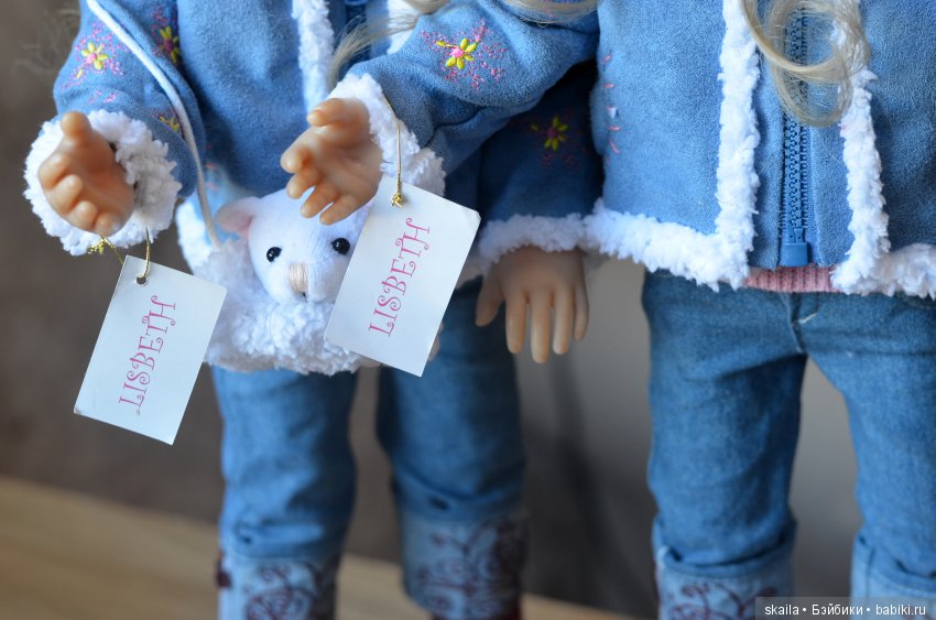 Лиззи и Бетти. Двойняшки Lisbeth из серии Kidz N Cats от Sonja Hartmann