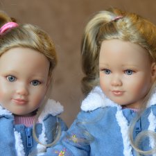 Лиззи и Бетти. Двойняшки Lisbeth из серии Kidz N Cats от Sonja Hartmann