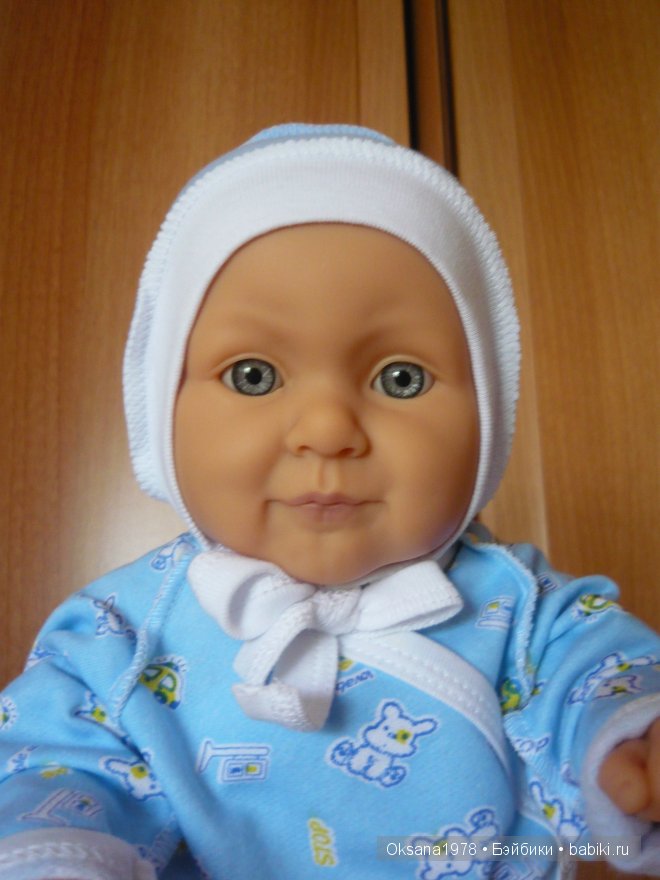 Американ бой. 17-ти дюймовый Berenguer из серии La Newborn Moments (фото 9)