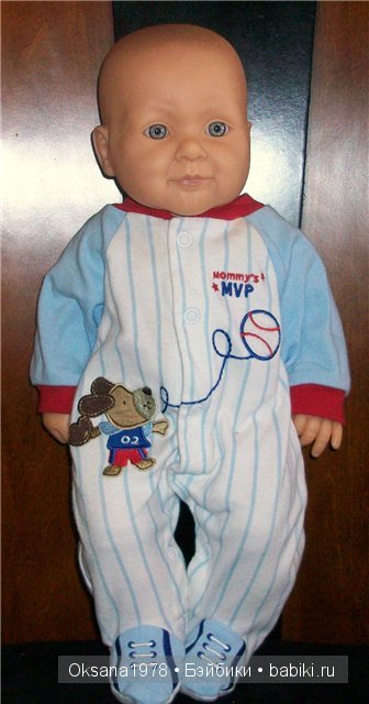 Американ бой. 17-ти дюймовый Berenguer из серии La Newborn Moments