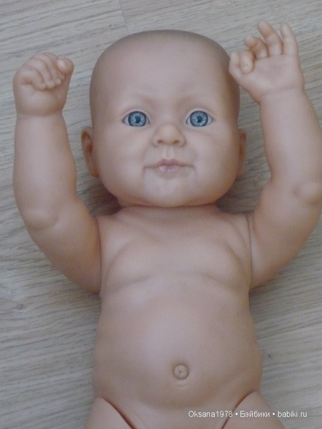 Американ бой. 17-ти дюймовый Berenguer из серии La Newborn Moments (фото 3)