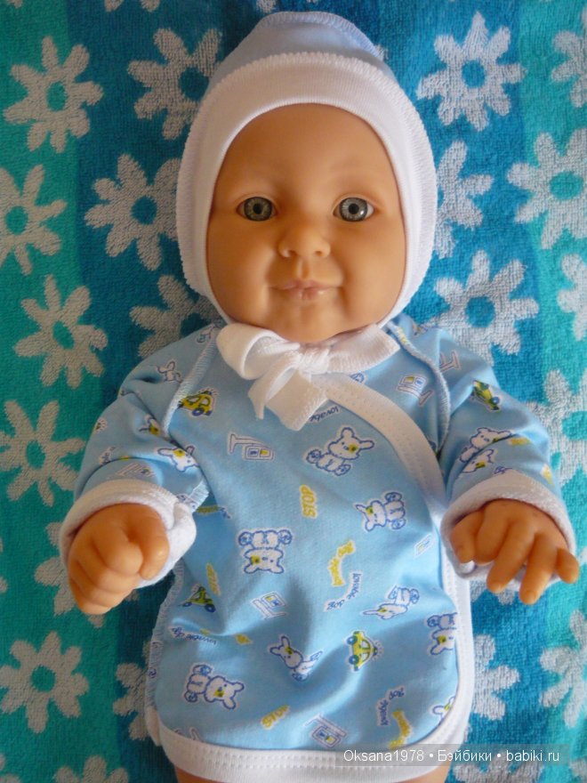 Американ бой. 17-ти дюймовый Berenguer из серии La Newborn Moments