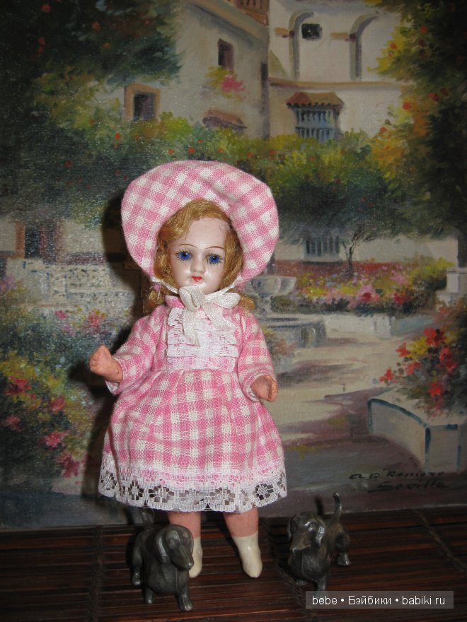 Антикварная французская куколка SFBJ