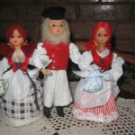 Винтажные куклы в национальных костюмах из Европы