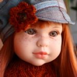 Алиса примеряет наряд в природных тонах. Soy Tu от Paola Reina