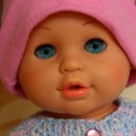 Сашенька - последняя кукла моего детства. Пупс Fiba, Италия.