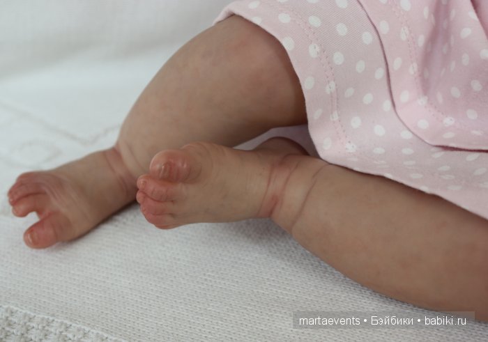 Кукла реборн Лиса (Елисавета) из молда Tiffany