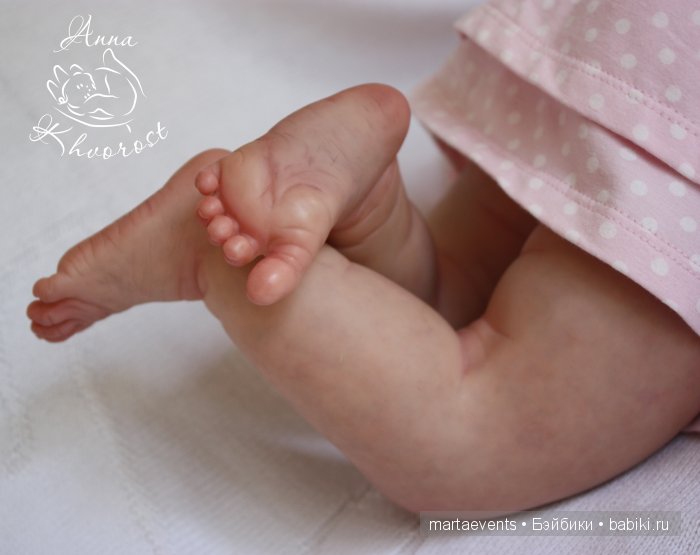 Кукла реборн Лиса (Елисавета) из молда Tiffany