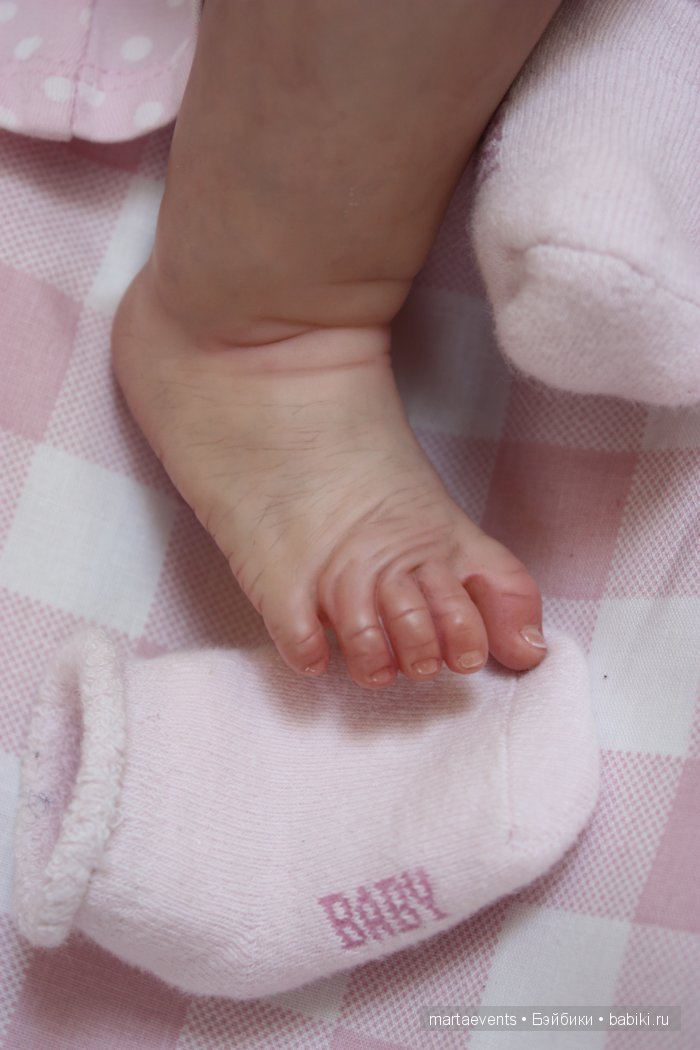 Кукла реборн Лиса (Елисавета) из молда Tiffany