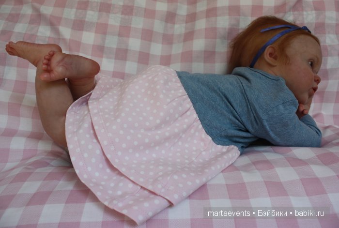 Кукла реборн Лиса (Елисавета) из молда Tiffany