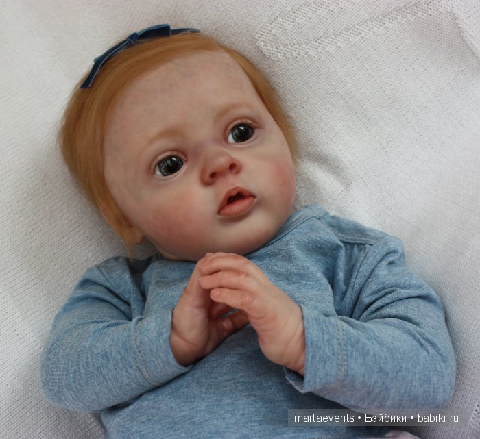 Кукла реборн Лиса (Елисавета) из молда Tiffany (фото 3)