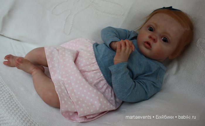 Кукла реборн Лиса (Елисавета) из молда Tiffany (фото 6)