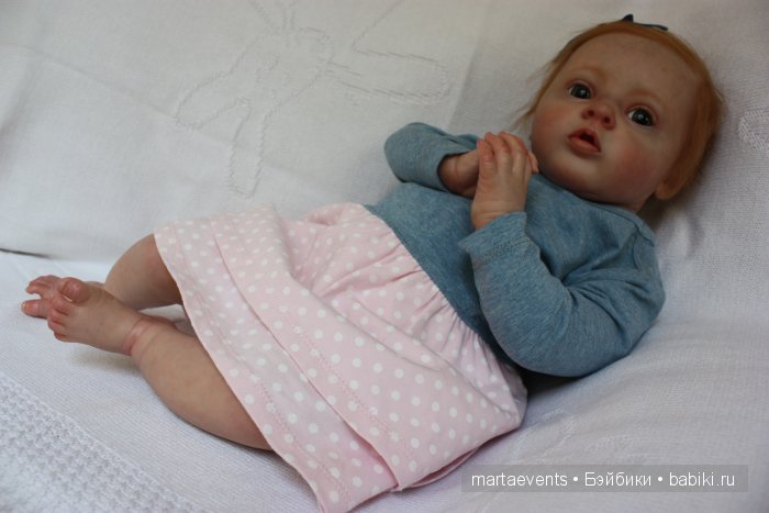 Кукла реборн Лиса (Елисавета) из молда Tiffany (фото 5)