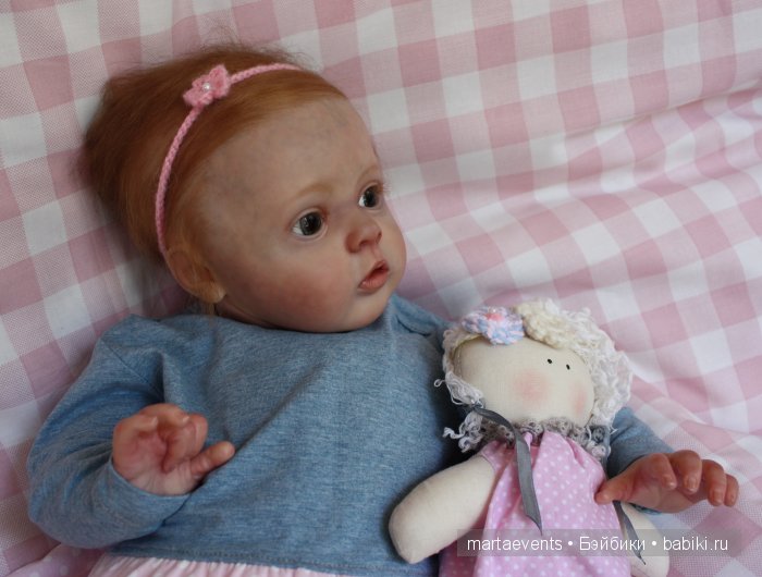 Кукла реборн Лиса (Елисавета) из молда Tiffany (фото 9)