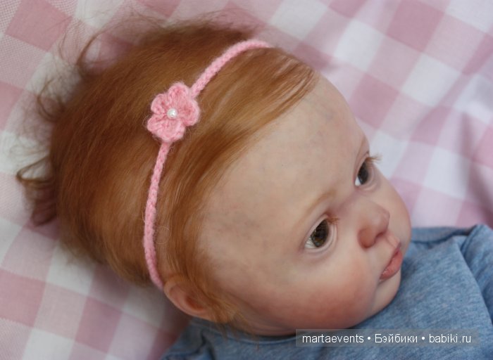Кукла реборн Лиса (Елисавета) из молда Tiffany