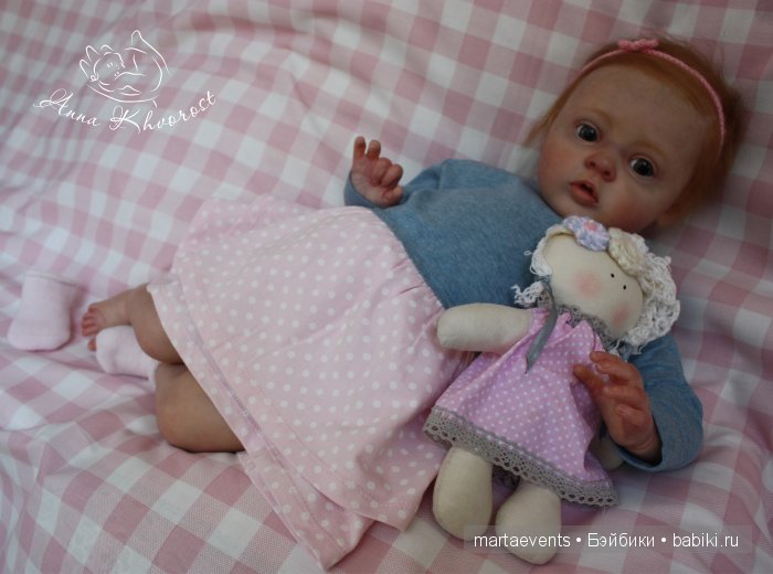 Кукла реборн Лиса (Елисавета) из молда Tiffany (фото 8)