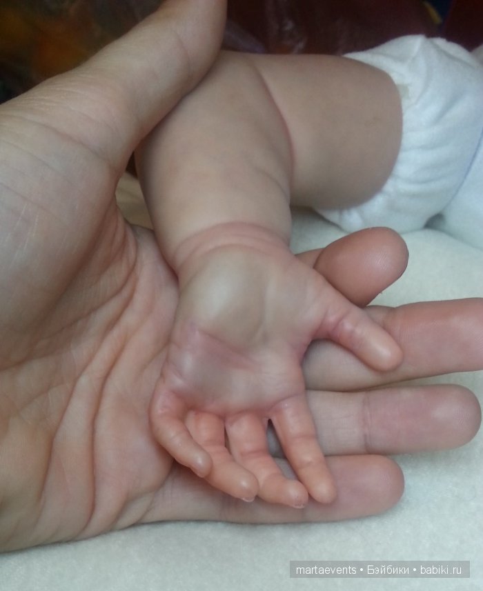 Кукла реборн Лиса (Елисавета) из молда Tiffany