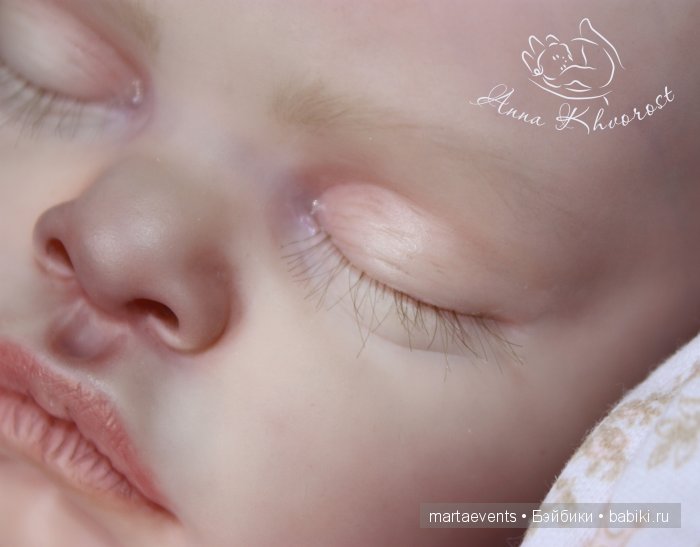 Спящая красавица реборн Coco. Штатив и лайтбокс