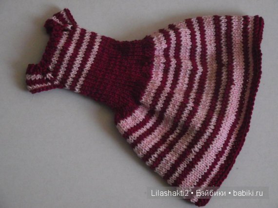 Платье спицами для Тоннер16 (фото 2)