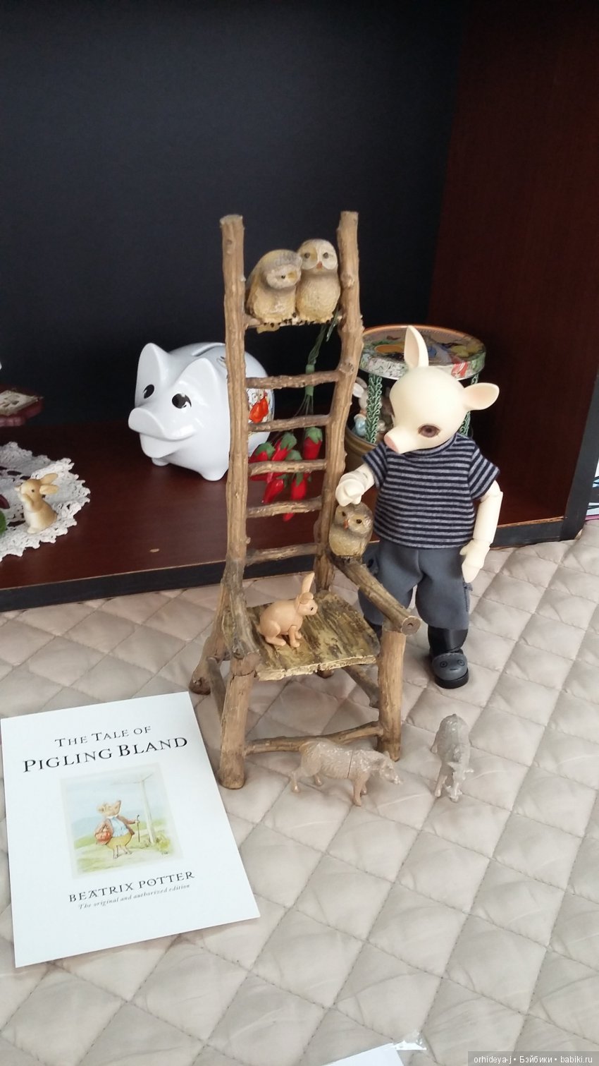 Выставка посвященная творчеству Беатрикс Поттер в Новосибирске, 2018 (фото 2)