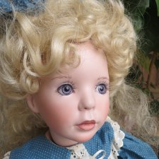 Фарфоровая кукла от Линды Рик