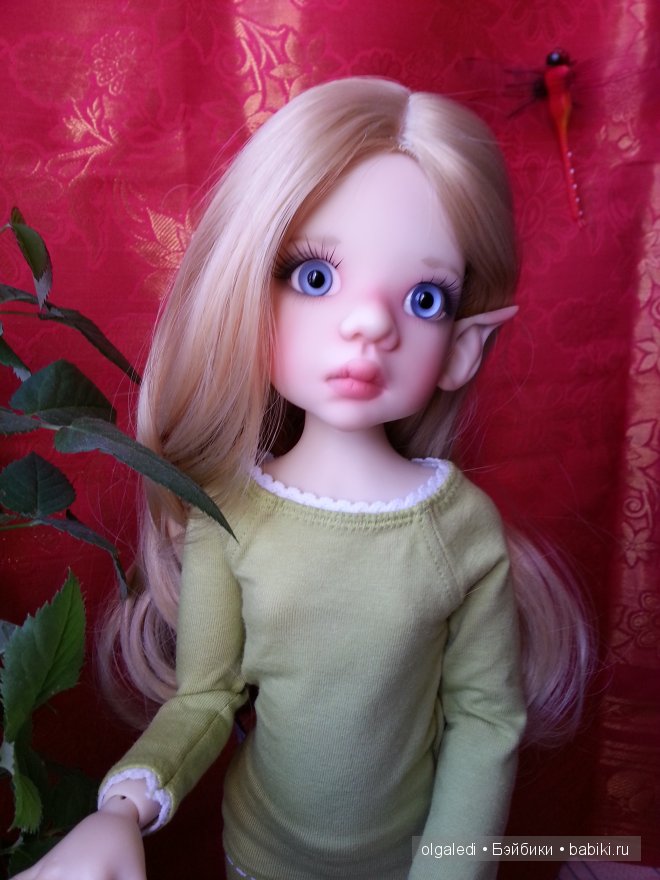 Наконец приехала и ко мне моя долгожданная куколка от Kaye Wiggs. Талисса. Эльф (фото 5)