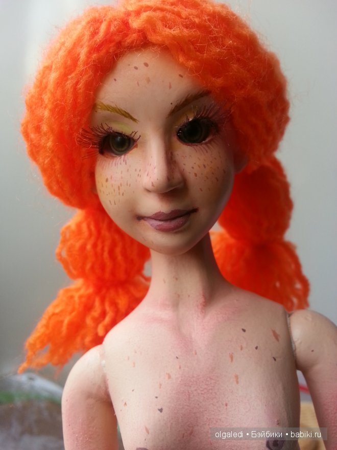 Шарнирная гибкая куколка | Бэйбики Шарнирная гибкая куколка — Авторские куклы ручной работы: текстильные (фото 9)